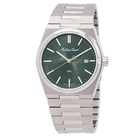NWT Mathey-Tissot Fashion Men's Quartz Steel Authentic Watch - Picture 1 of 3
